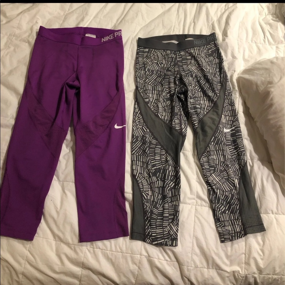 Nike pro crop leggings bundle